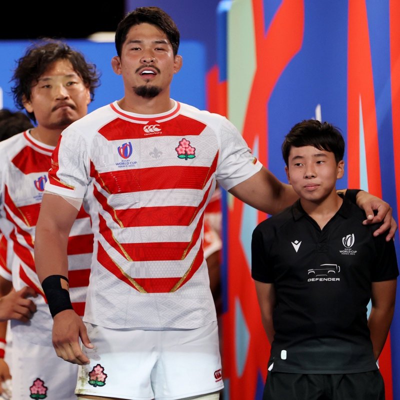 ラグビーワールドカップ 日本代表 ユニフォーム アトム Amazon.co.jp